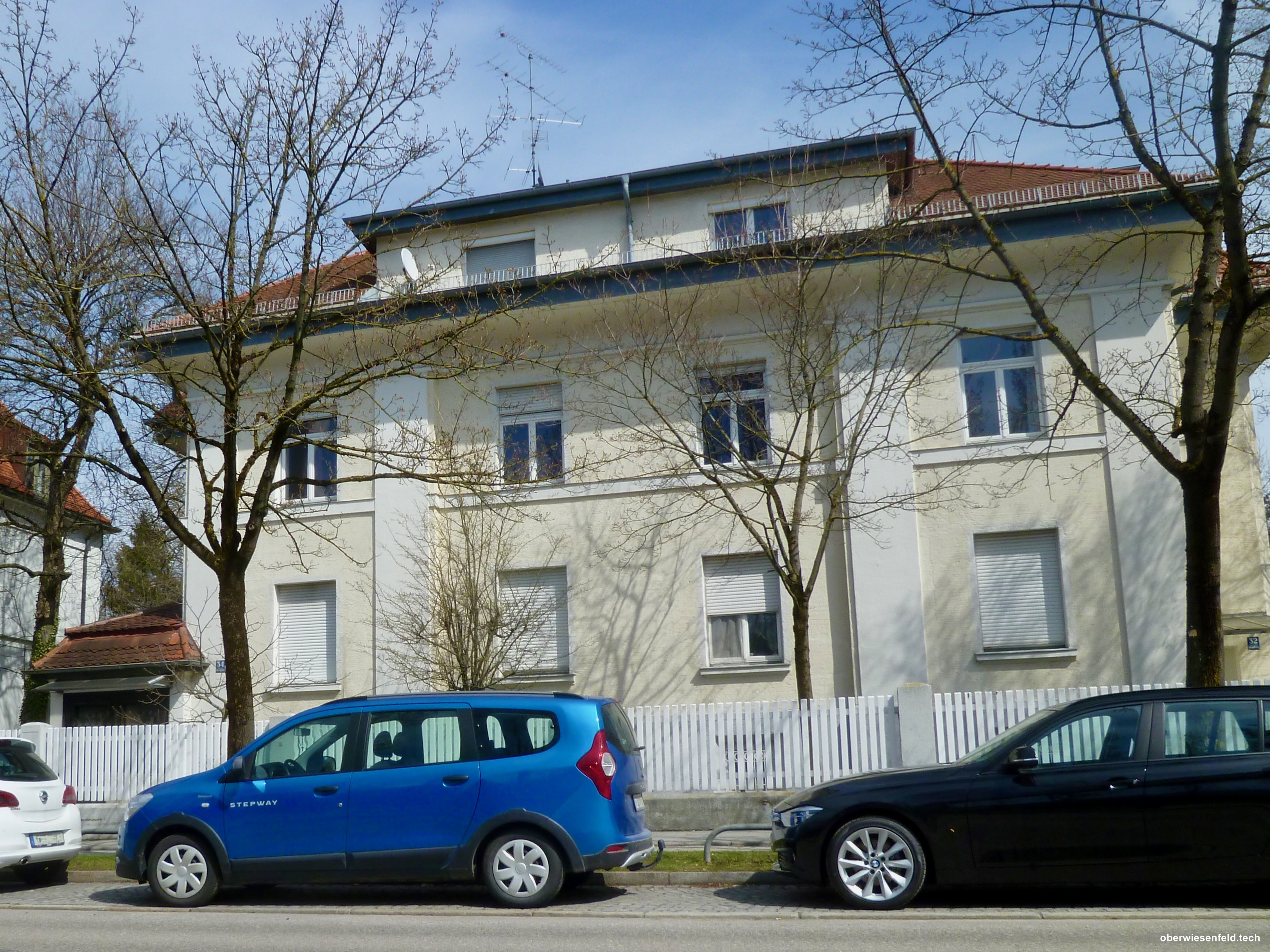 Wo die BMW R32 konstruiert wurde - München, Riesenfeldstraße 34